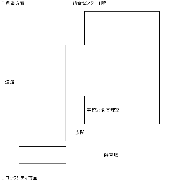給食センター配置図