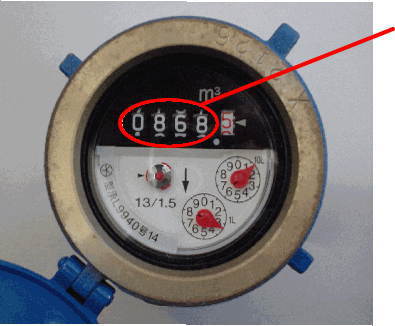 水道メーターの見方