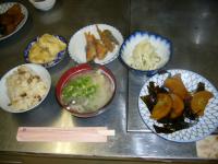 野島の郷土料理の夕飯