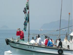 野島矢立神社　五年祭神楽舞(のしまやだてじんじゃ　ごねんさいかぐらまい)