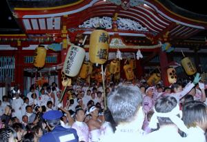 防府天満宮「御神幸祭（裸坊祭）」