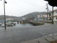 雨の野島