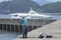 新波止サヨリ釣り