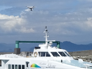 ドローンによる空撮