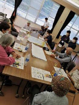 ワークショップ「知って、作って、備えよう！」の様子