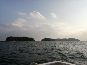 レインボーのしまから観た野島