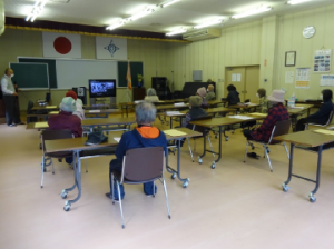 人権学習会「心豊かに生きる」の様子