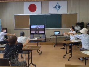 介護予防体操の写真です