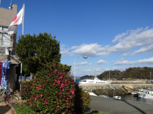 野島漁村センターからの風景の写真です。
