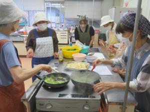 料理教室の様子