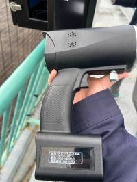 スピードガンの写真です