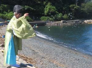 神事の様子