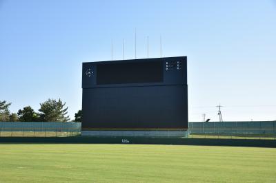 スコアボードの写真です