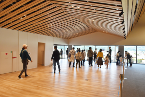 見学会展望回廊