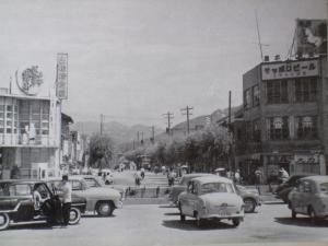 昭和30年代前半の防府駅北口