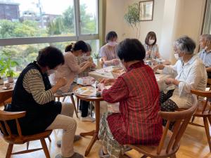 あおぞらカフェ参加者の様子