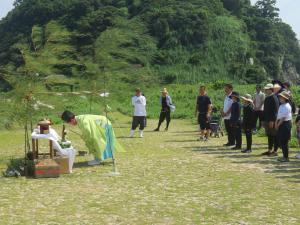 安全祈願祭の様子