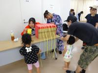 くじびきの様子