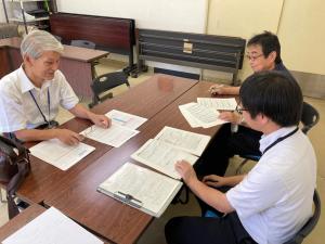 省エネ最適化診断の様子