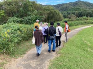 植物観察の様子1