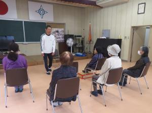 健康体操の様子