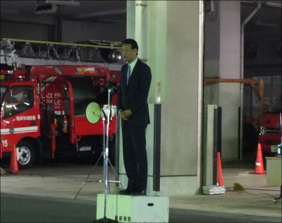 年末特別警戒の様子