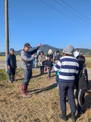 玉ねぎ植付体験①