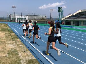 ダイソー練習風景