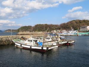 野島漁港の様子