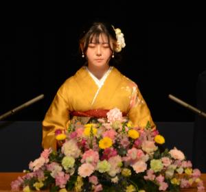 二十歳の抱負(嶋田心咲)