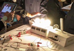 実験のときの写真