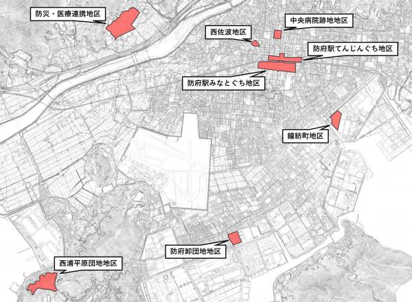 地区計画位置図