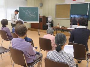 野菜作り講義の様子