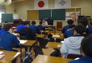 漁村センターでの講義の様子