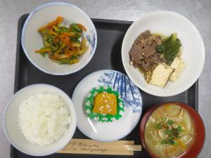 出来上がった料理の様子