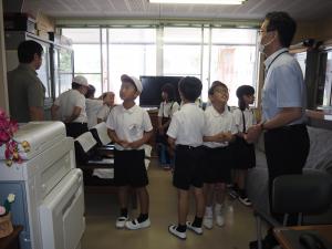 勝間小学校の訪問者4