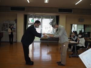 勝間公民館講座・サークルの閉講式5
