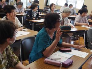 勝間公民館7月の女性学級8