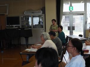 勝間公民館7月の女性学級9