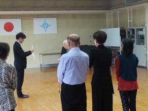 生涯学習都市宣言25周年記念行事講師表彰（境先生）2