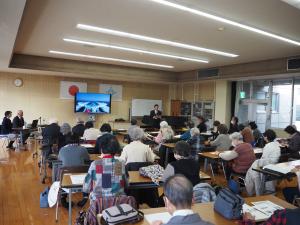 勝間公民館の12月の高齢者教室2