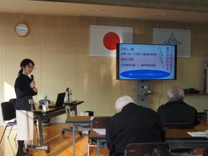 勝間公民館の12月の高齢者教室4