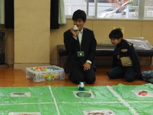勝間公民館にじいろくらぶ（プログラミングレゴロボット)4