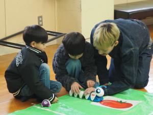 勝間公民館にじいろくらぶ（プログラミングレゴロボット)5