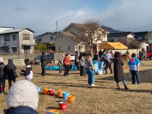 勝間地区どんど焼き（局の内）3