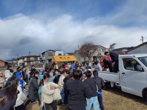 勝間地区どんど焼き（局の内)8