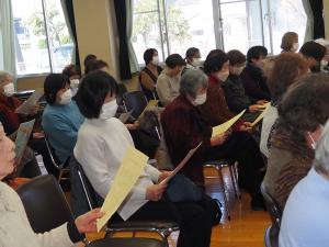 勝間公民館女性学級・高齢者教室合同開催・閉講式6