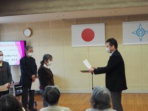 勝間公民館女性学級・高齢者教室合同開催・閉講式10