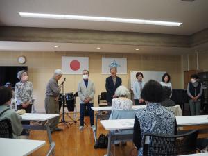勝間公民館高齢者教室開講式