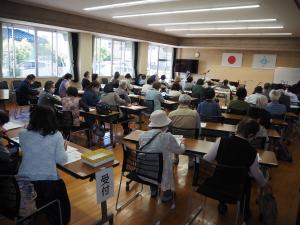 勝間公民館高齢者教室開講式2